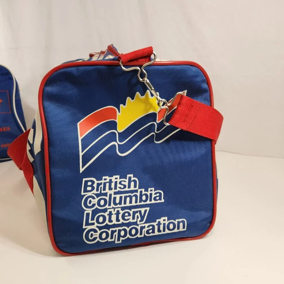 Vintage BC Lottery  Duffel Bags 1980s Bundle of 2 - Picture 4 of 16